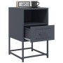 Nachttische, 2 Stück, anthrazitgraues Stahl, 36x39x60,5 cm. von , Nachttische - Ref: Foro24-846559, Preis: 81,53 €, Rabatt: %