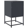 Nachttische, 2 Stück, anthrazitgraues Stahl, 36x39x60,5 cm. von , Nachttische - Ref: Foro24-846559, Preis: 81,53 €, Rabatt: %