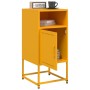 Nachttische 2 Stück aus Stahl in Senfgelb 36x39x78 cm von , Nachttische - Ref: Foro24-846573, Preis: 84,87 €, Rabatt: %