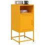 Nachttische 2 Stück aus Stahl in Senfgelb 36x39x78 cm von , Nachttische - Ref: Foro24-846573, Preis: 84,87 €, Rabatt: %