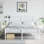 Mesitas de noche 2 unidades acero blanco 36x39x60,5 cm de , Mesitas de noche - Ref: Foro24-846565, Precio: 80,39 €, Descuento: %