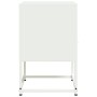Nachttische, 2 Stück, weißer Stahl, 36x39x60,5 cm. von , Nachttische - Ref: Foro24-846565, Preis: 81,19 €, Rabatt: %