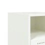 Nachttische, 2 Stück, weißer Stahl, 36x39x60,5 cm. von , Nachttische - Ref: Foro24-846565, Preis: 81,19 €, Rabatt: %