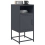 Mesitas de noche 2 unidades acero gris antracita 36x39x78 cm de , Mesitas de noche - Ref: Foro24-846571, Precio: 84,78 €, Des...