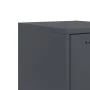 Mesitas de noche 2 unidades acero gris antracita 36x39x78 cm de , Mesitas de noche - Ref: Foro24-846571, Precio: 84,00 €, Des...
