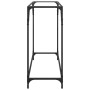 Mesa consola superficie vidrio transparente acero 98x35x81 cm by , console tables - Ref: Foro24-846020, Price: 41,43 €, Disco...