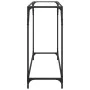 Mesa consola superficie vidrio transparente acero 98x35x81 cm de , Mesas consola - Ref: Foro24-846020, Precio: 40,89 €, Descu...
