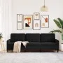 Sofá de 3 plazas terciopelo negro 210 cm by , Sofas - Ref: Foro24-4007649, Price: 290,58 €, Discount: %