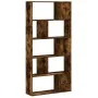 Librería de 5 estantes madera ingeniería roble ahumado de , Librerías y estanterías - Ref: Foro24-852775, Precio: 64,36 €, De...