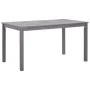Gartentisch aus massivem Akazienholz grau gewaschen 140x80x74 cm von vidaXL, Gartentische - Ref: Foro24-311849, Preis: 199,31...