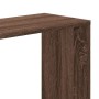 Librería de 5 niveles madera marrón roble 80,5x23,5x162,5 cm by , Bookcases and shelves - Ref: Foro24-852777, Price: 66,86 €,...