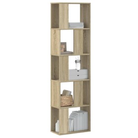 Librería de 5 niveles madera roble Sonoma 45x23,5x162,5 cm de , Librerías y estanterías - Ref: Foro24-852782, Precio: 58,65 €...