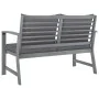 4-teiliges Gartenmöbel-Set und Kissen aus massivem Akazienholz von vidaXL, Gartensets - Ref: Foro24-311825, Preis: 329,41 €, ...