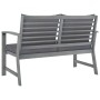 4-teiliges Gartenmöbel-Set und Kissen aus massivem Akazienholz von vidaXL, Gartensets - Ref: Foro24-311825, Preis: 333,42 €, ...