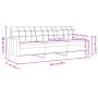 Juego de sofás con cojines 2 piezas terciopelo marrón by , Sofas - Ref: Foro24-3278478, Price: 524,32 €, Discount: %