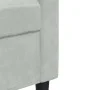 Juego de sofás con cojines 2 piezas terciopelo gris claro by , Sofas - Ref: Foro24-3278471, Price: 472,03 €, Discount: %