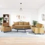 Sofagarnitur mit 3-teiligen braunen Samtkissen von , Sofas - Ref: Foro24-3278438, Preis: 673,05 €, Rabatt: %
