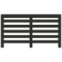 Cubierta de radiador madera de ingeniería negro 149x20x82 cm by , Accessories for heating radiators - Ref: Foro24-852700, Pri...