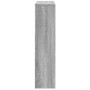 Cubierta de radiador madera ingeniería gris Sonoma 149x20x82 cm by , Accessories for heating radiators - Ref: Foro24-852749, ...