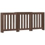 Radiator cover in brown oak wood 205x21.5x83.5 cm by , Accessories for heating radiators - Ref: Foro24-852768, Price: 101,40 ...