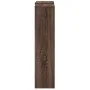 Cubierta de radiador madera marrón roble 205x21,5x83,5 cm de , Accesorios para radiadores de calefacción - Ref: Foro24-852768...
