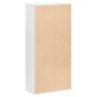 Weißes Regal aus Holzwerkstoff 50x25x105 cm von , Bücherregale und Regale - Ref: Foro24-852789, Preis: 51,32 €, Rabatt: %