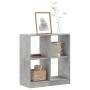 Estantería madera de ingeniería gris hormigón 68,5x32x75 cm by , Bookcases and shelves - Ref: Foro24-852810, Price: 50,93 €, ...