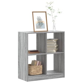 Estantería de madera de ingeniería gris Sonoma 68,5x32x75 cm by , Bookcases and shelves - Ref: Foro24-852812, Price: 53,81 €,...