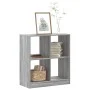 Estantería de madera de ingeniería gris Sonoma 68,5x32x75 cm by , Bookcases and shelves - Ref: Foro24-852812, Price: 53,07 €,...