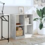 Estantería madera de ingeniería gris hormigón 68,5x32x75 cm by , Bookcases and shelves - Ref: Foro24-852810, Price: 50,93 €, ...