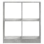 Estantería madera de ingeniería gris hormigón 68,5x32x75 cm by , Bookcases and shelves - Ref: Foro24-852810, Price: 50,93 €, ...