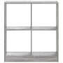 Estantería de madera de ingeniería gris Sonoma 68,5x32x75 cm by , Bookcases and shelves - Ref: Foro24-852812, Price: 53,81 €,...