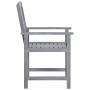 Gartenstühle 4 Einheiten massives Akazienholz grau von vidaXL, Gartenstühle - Ref: Foro24-311875, Preis: 245,13 €, Rabatt: %
