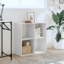 Estantería de madera de ingeniería blanca 68,5x32x68,5 cm de , Librerías y estanterías - Ref: Foro24-852825, Precio: 50,55 €