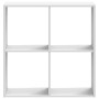 Estantería de madera de ingeniería blanca 68,5x32x68,5 cm by , Bookcases and shelves - Ref: Foro24-852825, Price: 49,01 €, Di...