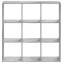 Estantería de madera de ingeniería gris hormigón 102x32x102 cm by , Bookcases and shelves - Ref: Foro24-852819, Price: 82,73 ...