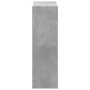 Estantería de madera de ingeniería gris hormigón 102x32x102 cm de , Librerías y estanterías - Ref: Foro24-852819, Precio: 81,...