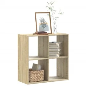 Regal Buchenholz-Regal 68,5x32x68,5 cm von , Bücherregale und Regale - Ref: Foro24-852827, Preis: 42,39 €, Rabatt: %