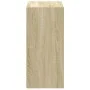 Estantería madera de ingeniería roble Sonoma 68,5x32x68,5 cm de , Librerías y estanterías - Ref: Foro24-852827, Precio: 42,39...