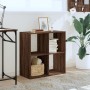 Estantería de madera ingeniería marrón roble 68,5x32x68,5 cm de , Librerías y estanterías - Ref: Foro24-852831, Precio: 46,94 €