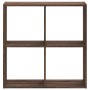 Ingenieurholzregal in brauner Eiche 68,5x32x68,5 cm. von , Bücherregale und Regale - Ref: Foro24-852831, Preis: 45,56 €, Raba...