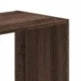 Estantería de madera ingeniería marrón roble 68,5x32x68,5 cm by , Bookcases and shelves - Ref: Foro24-852831, Price: 45,10 €,...