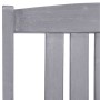 Gartenstühle 4 Einheiten massives Akazienholz grau von vidaXL, Gartenstühle - Ref: Foro24-311875, Preis: 245,13 €, Rabatt: %