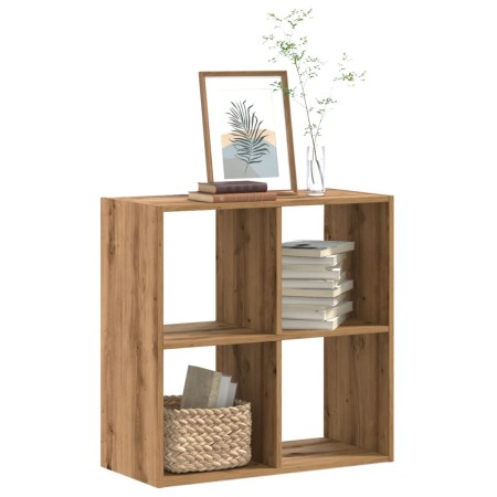 Estantería de madera ingeniería roble artisian 68,5x32x68,5 cm by , Bookcases and shelves - Ref: Foro24-852833, Price: 67,22 ...