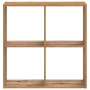 Estantería de madera ingeniería roble artisian 68,5x32x68,5 cm by , Bookcases and shelves - Ref: Foro24-852833, Price: 67,22 ...