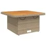 Set comedor de jardín 5 pzas con cojines ratán sintético beige by , Garden sets - Ref: Foro24-3262775, Price: 577,18 €, Disco...