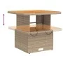 Set comedor de jardín 5 pzas con cojines ratán sintético beige by , Garden sets - Ref: Foro24-3262775, Price: 577,18 €, Disco...