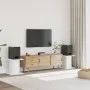 Lautsprecherständer 2 Stück aus weißem Ingenieurholz 30x30x40 cm. von , Lautsprecherständer - Ref: Foro24-852645, Preis: 45,5...
