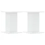 Lautsprecherständer 2 Stück aus weißem Ingenieurholz 30x30x40 cm. von , Lautsprecherständer - Ref: Foro24-852645, Preis: 45,5...