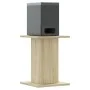 Lautsprecherständer 2 Stück Eichenholz Sonoma 30x30x40 cm von , Lautsprecherständer - Ref: Foro24-852647, Preis: 48,55 €, Rab...